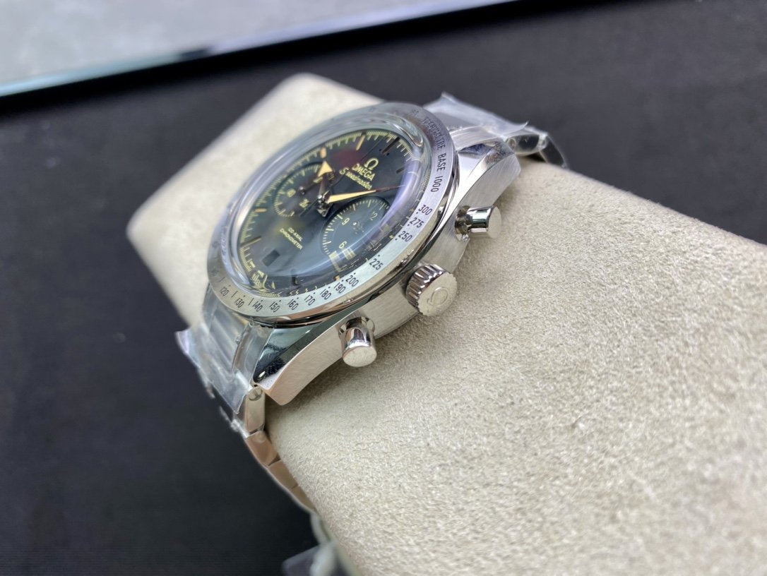 SPEED MASTER 57 BROAD ARROW STEEL BLACK DIAL