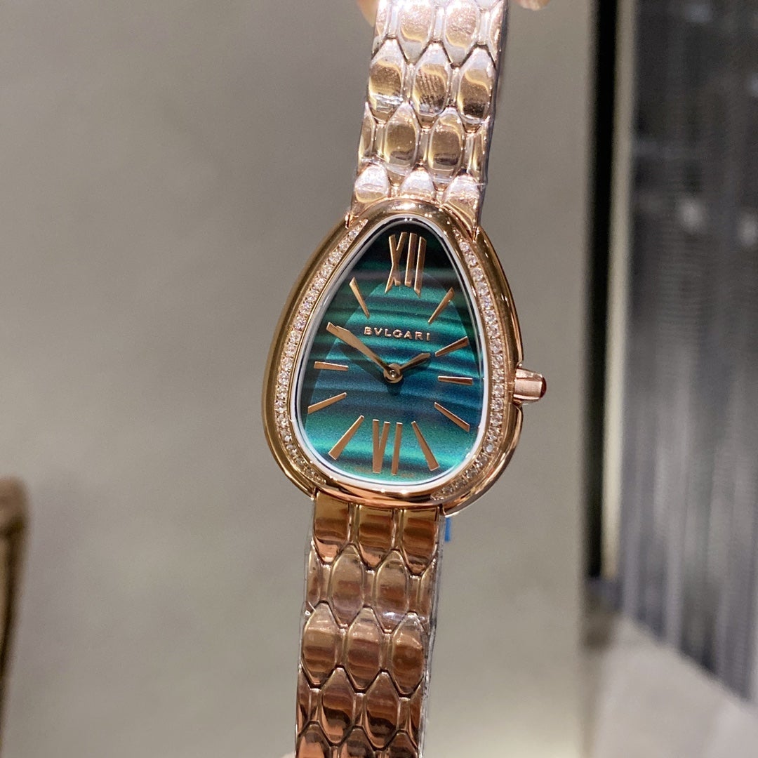 SERPENTI SEDUTTORI QUARTZ 33MM DIAMOND BEZEL