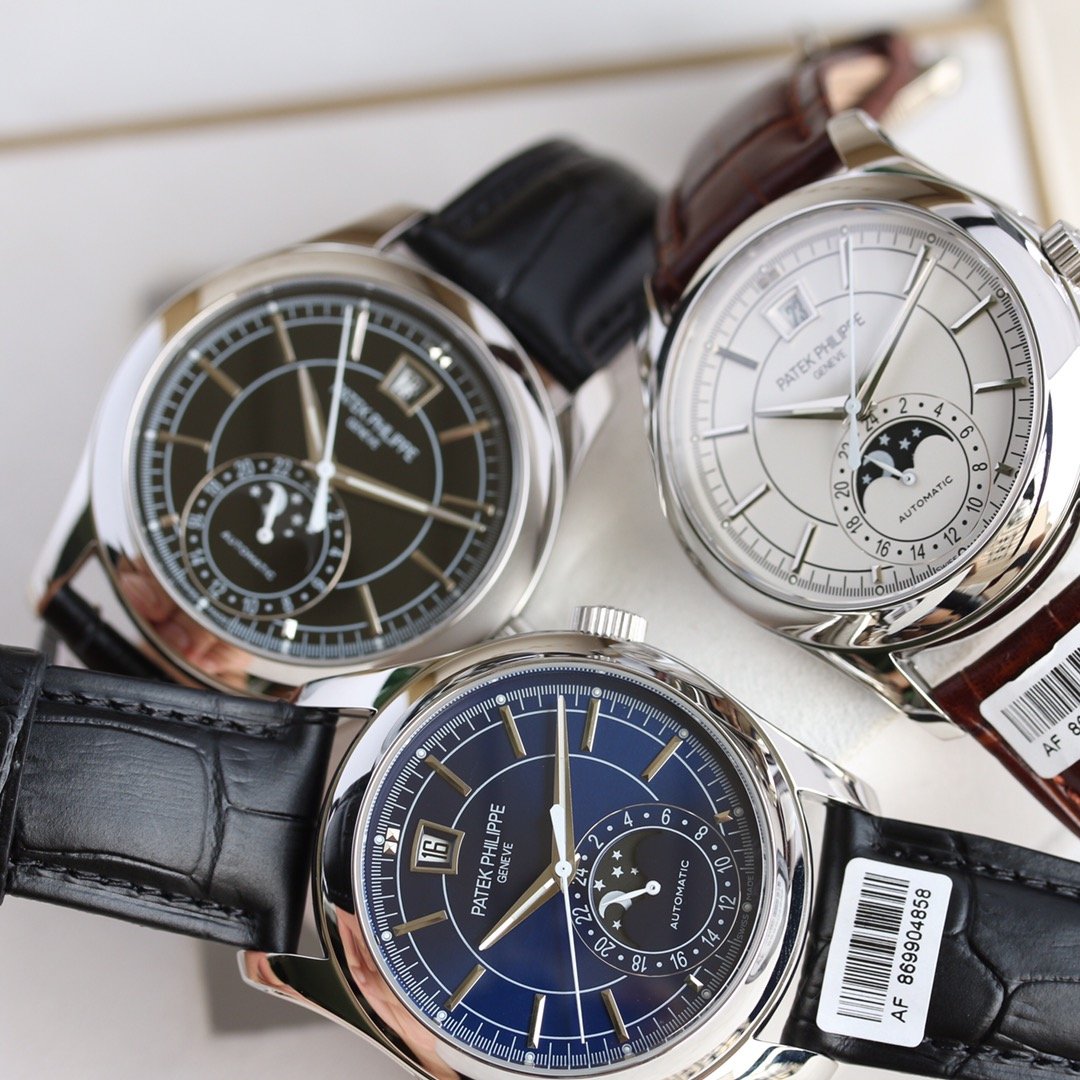 PATEK COMPLICATIONS MOONPHASE WHITE GOLD
