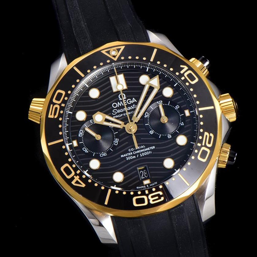 SEAMASTER DIVER 300M CHRONOGRAPH BLACK GOLD