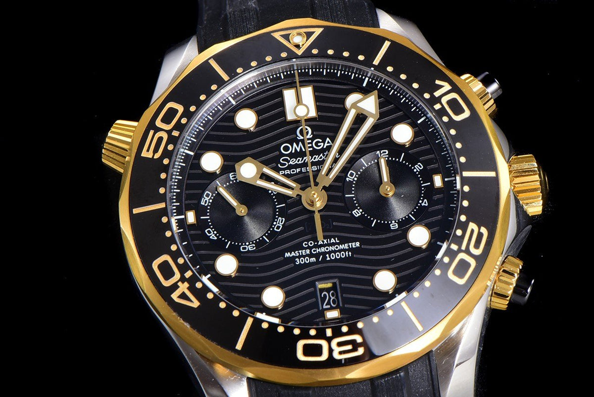 SEAMASTER DIVER 300M CHRONOGRAPH BLACK GOLD