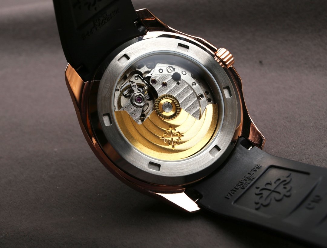 AQUANAUT ROSE GOLD 5167R RED DIAL