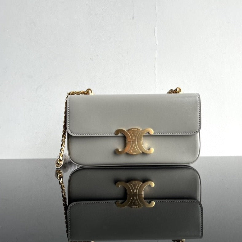 CLASSIC TRIOMPHE 20 GREY CALFSKIN