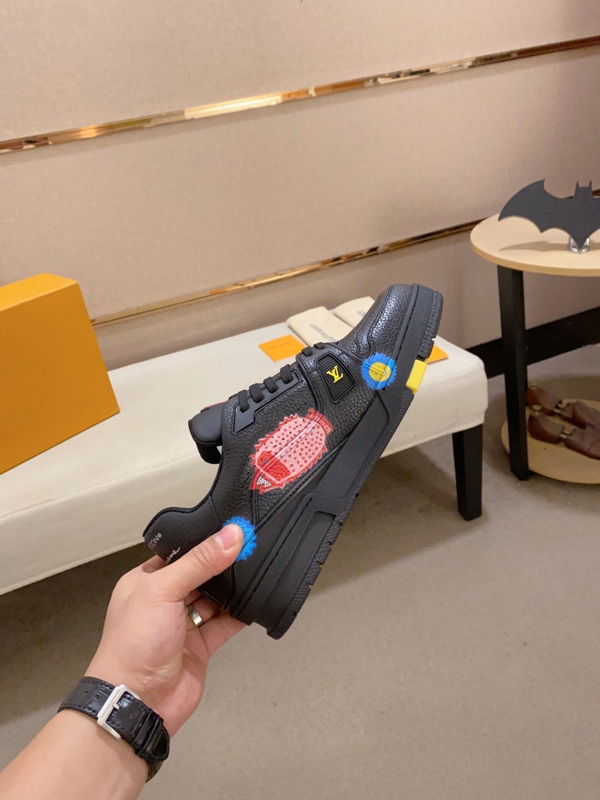 LV TRAINER SNEAKER BLACK