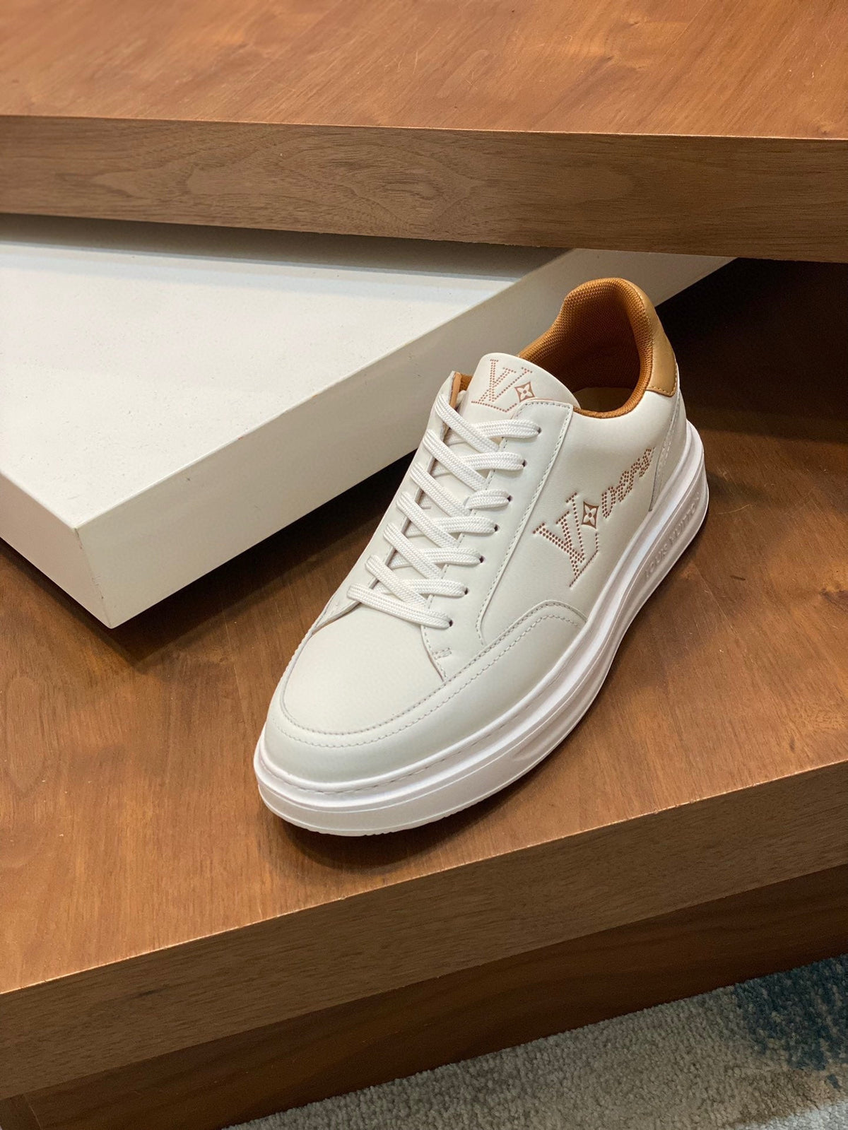 LV BEVERLY SNEAKER WHITE