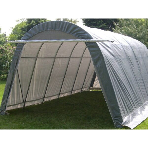 Rhino Shelters Instant Garage Round 14'Wx24'Lx10'W