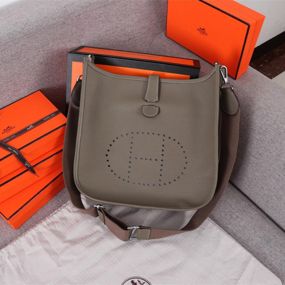 HM EVELYNE BAG 28 OLIVE TOGO