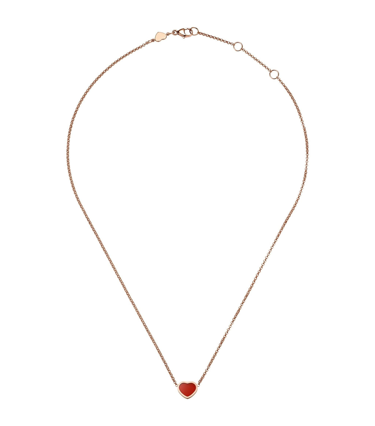 HEART PEDANT CARNELIAN NECKLACE