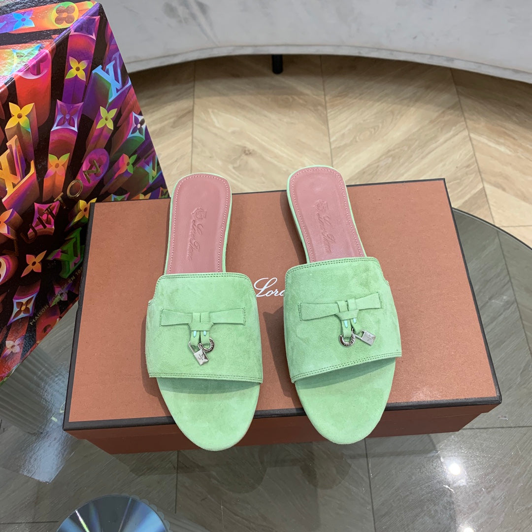 LP SUMMER CHARMS SANDALS MINT SUEDE