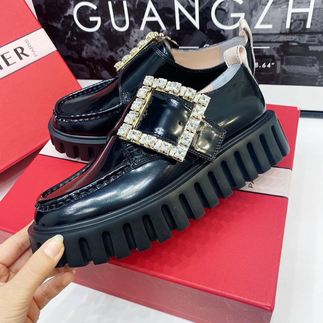 Diamond Loafers Viv Black Sheep Lining 184404