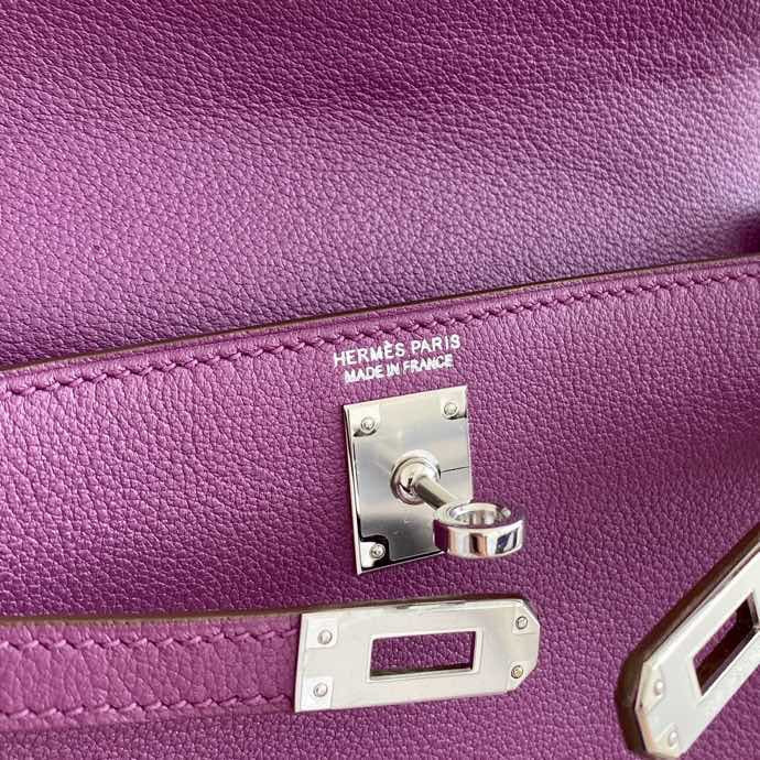 Kelly Danse II 22cm Purple Evercolor Leather Shw