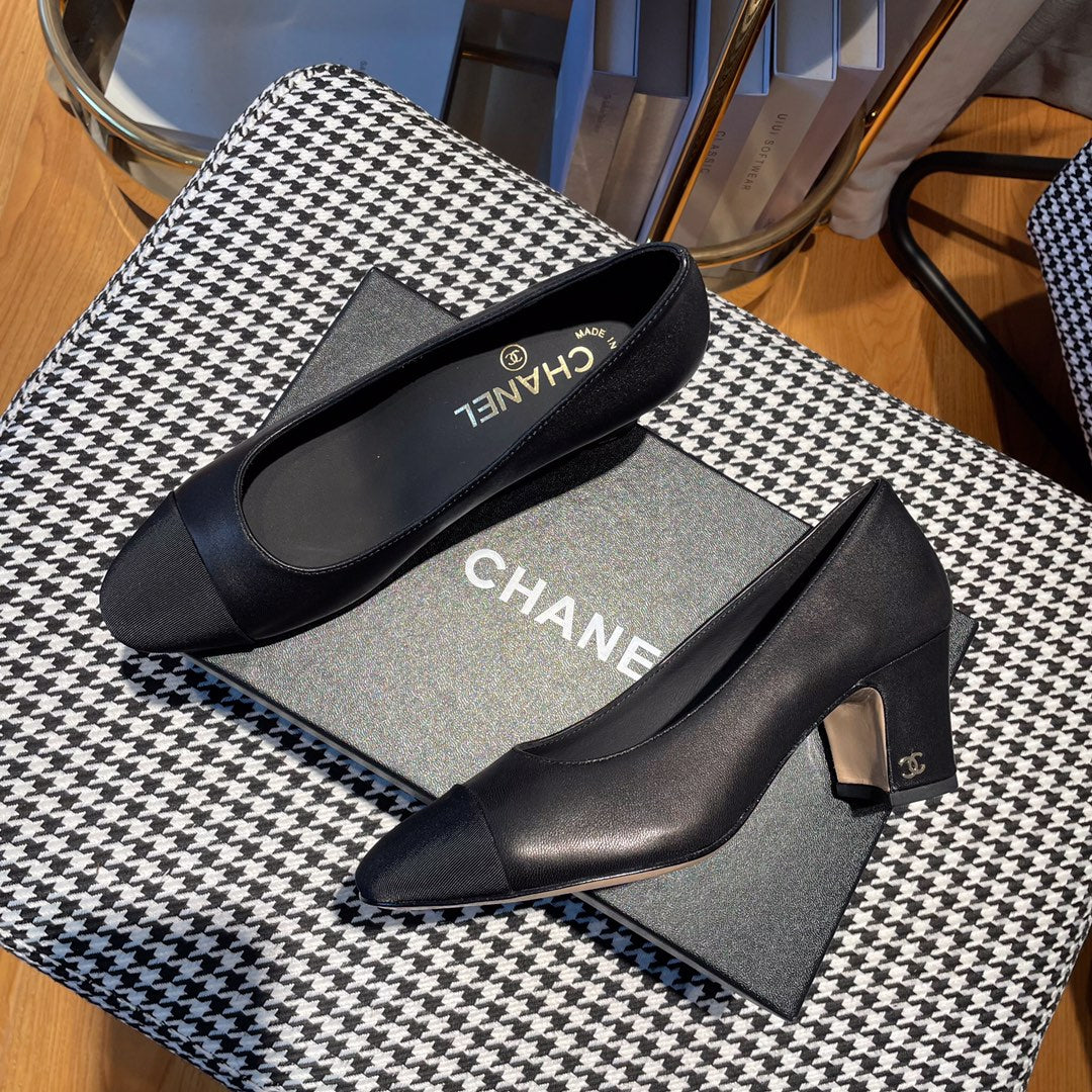 CC Pumps 65MM In Black Lambskin 144343