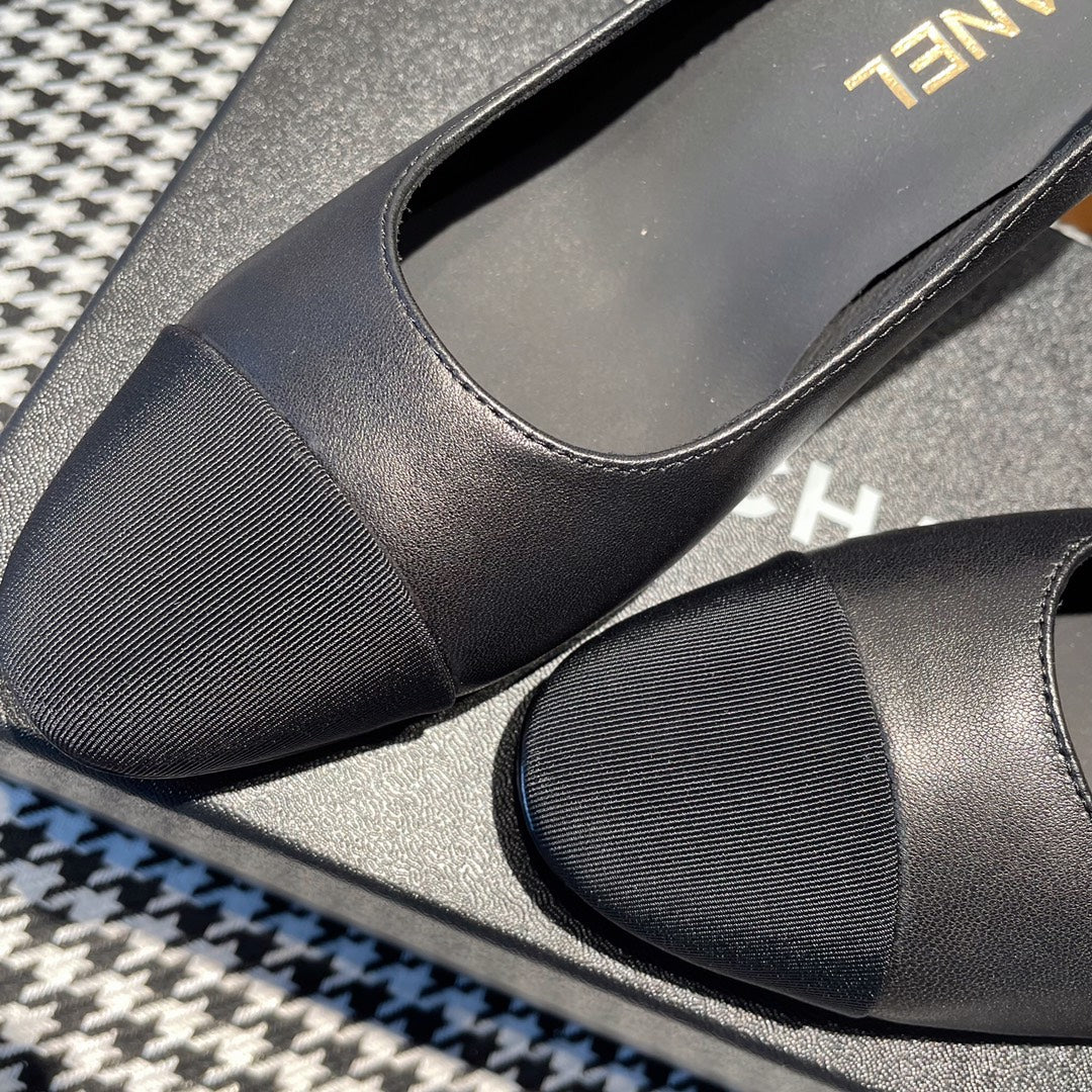 CC Pumps 65MM In Black Lambskin 144343