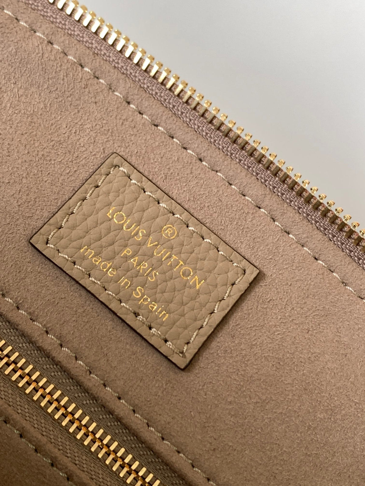 LV Petit Palais Bag Beige Cowhide 241139