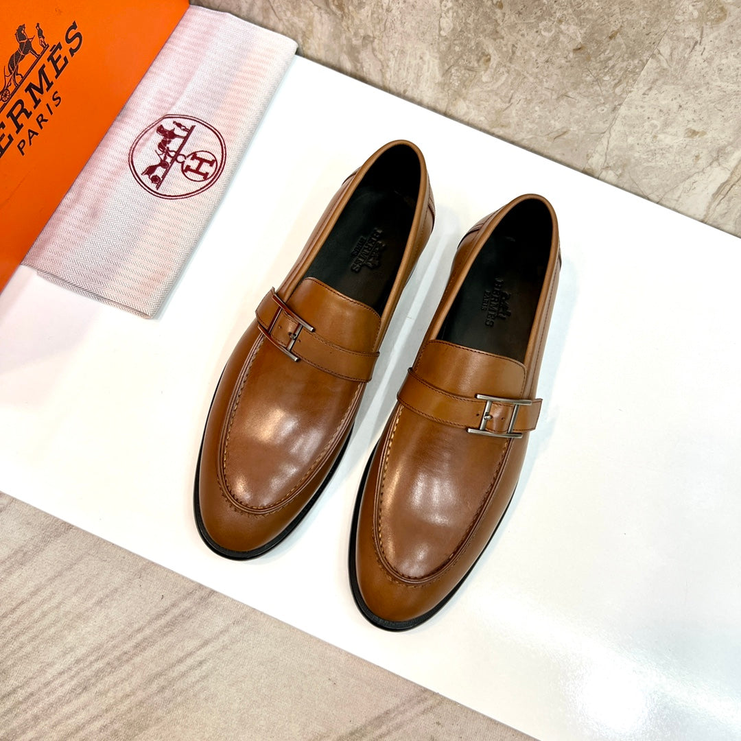 HM MONTEREY LOAFER TAWNY CALFSKIN