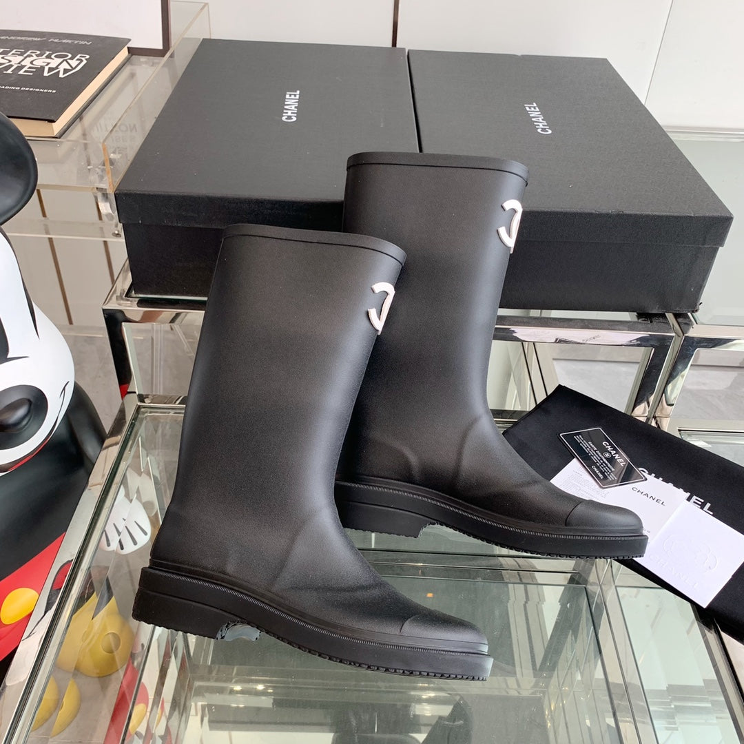 CC Rainboots Black Rubber 204185