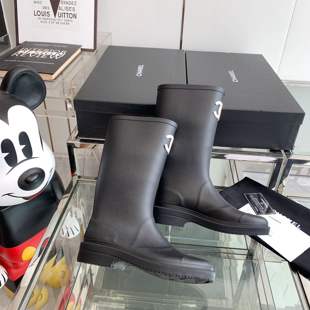 CC Rainboots Black Rubber 204185