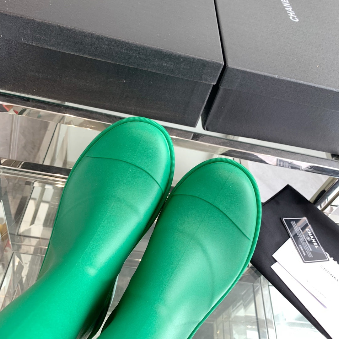 CC Rainboots Light Green Rubber 204189