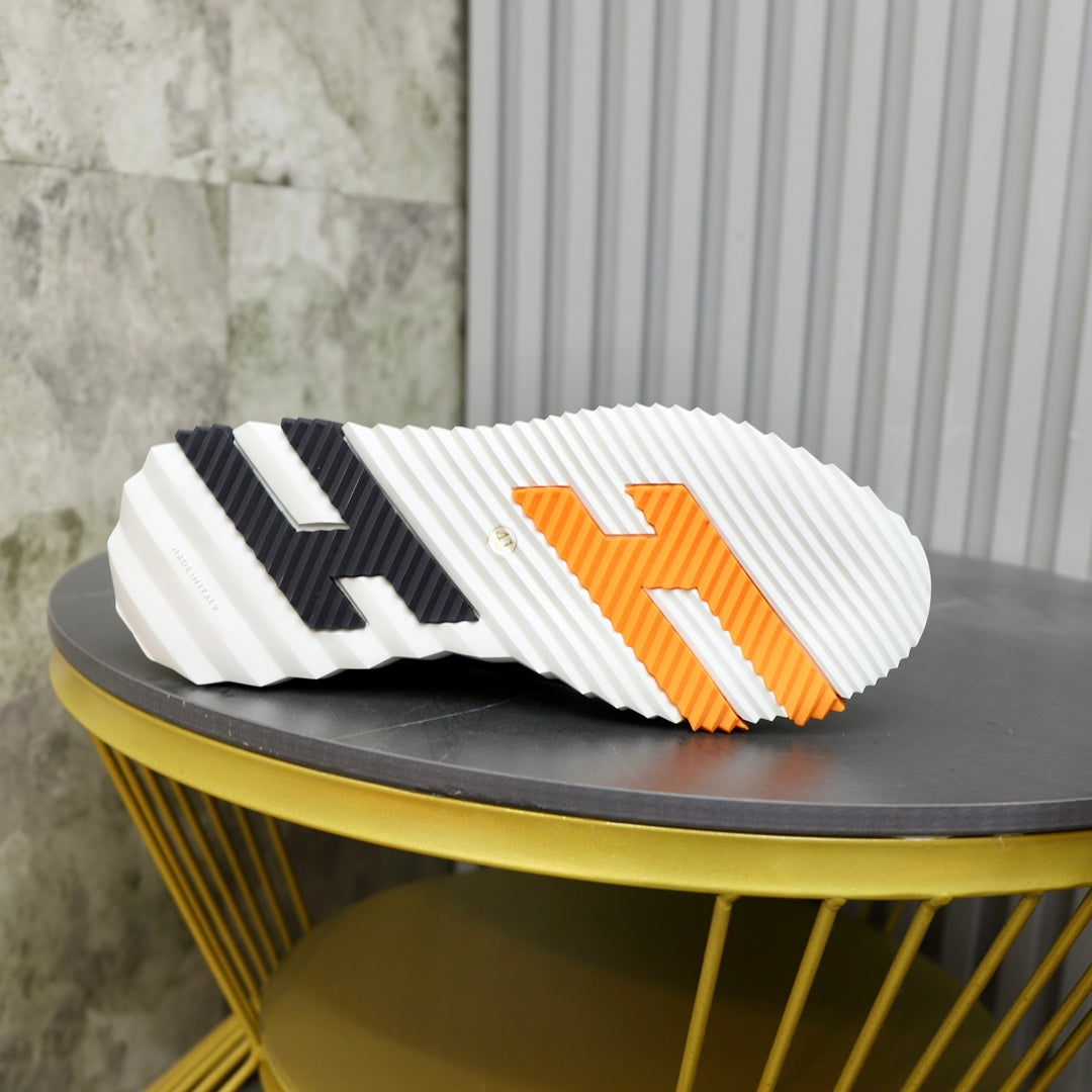 HM FLEX SLIP-ON SNEAKER NAVY WOVEN FABRIC