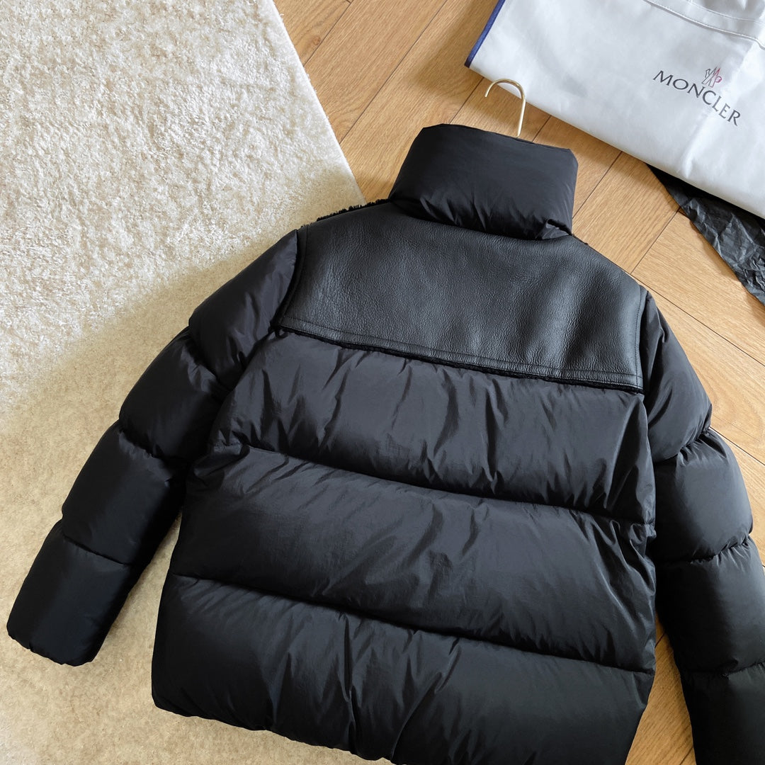 Moncler 2025 Shearling-trimmed Jacket Down Fur
