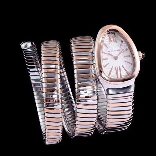 serpenti tubogas 35mm pink gold silver