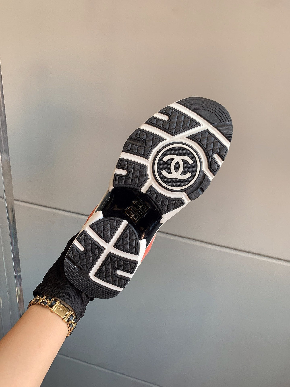 CC Sneaker In Multicolor Suede 145631