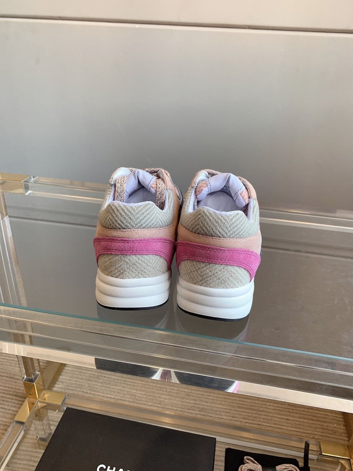 CC Sneaker In Multicolor Suede 145633
