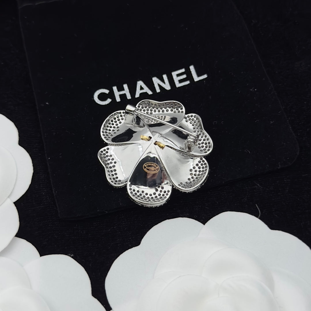 CC Brooch Gold-Silver 173413