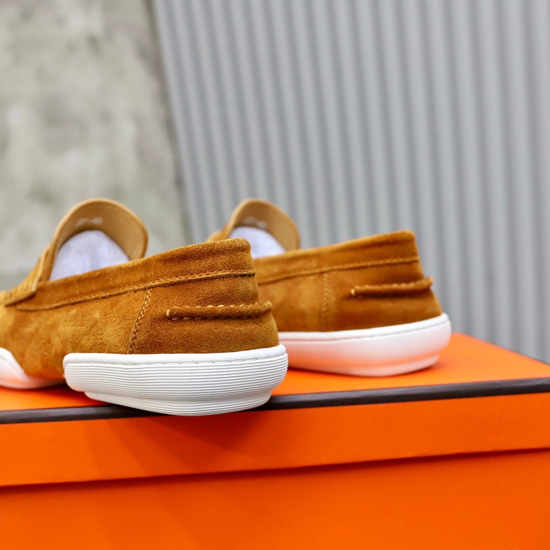 HM GUILLAUME LOAFER BRONZE SUEDE