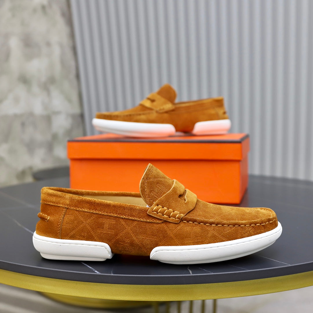 HM GUILLAUME LOAFER BRONZE SUEDE
