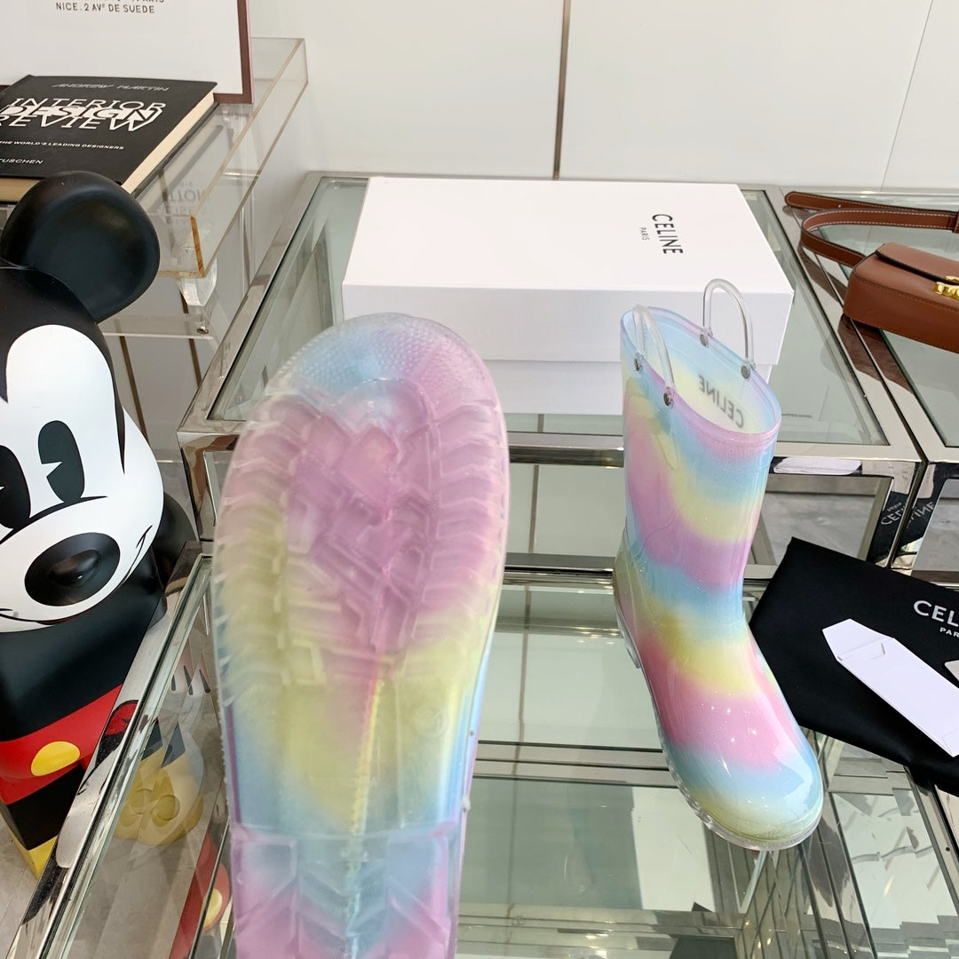 Celine Rainboots Rainbow Rubber 204065