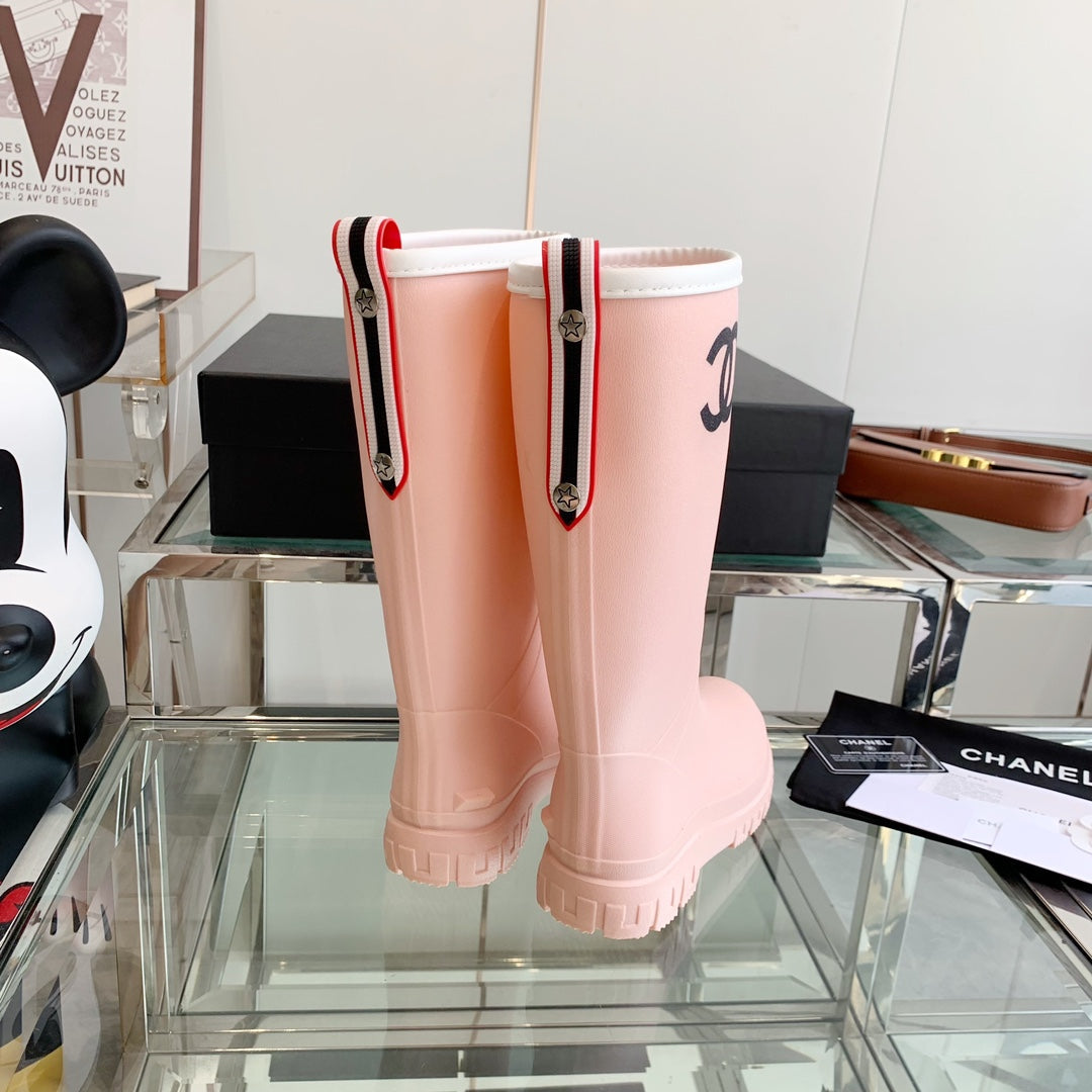 CC Rainboots Pink Rubber  204203