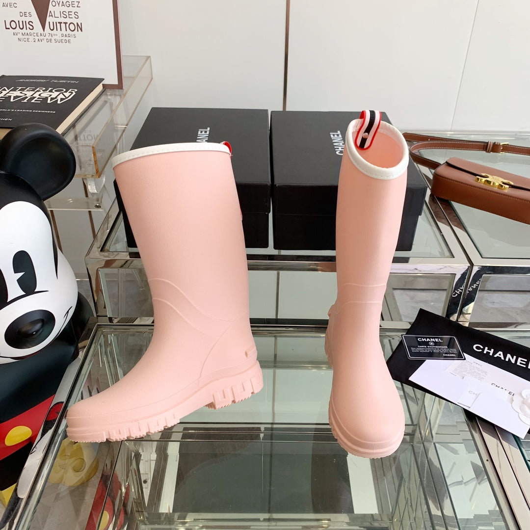 CC Rainboots Pink Rubber  204203