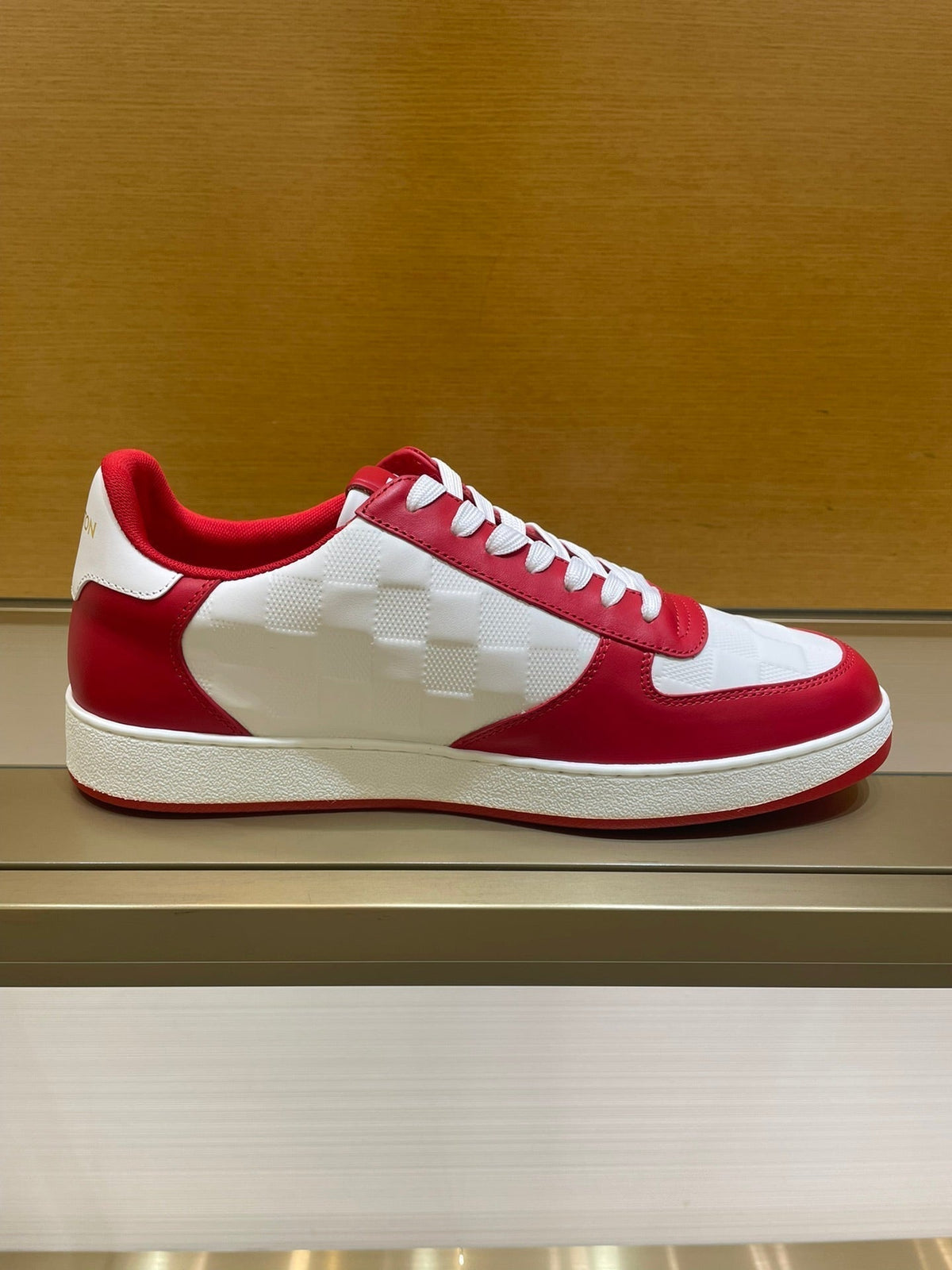 LV RIVOLI SNEAKER MEN RED WHITE