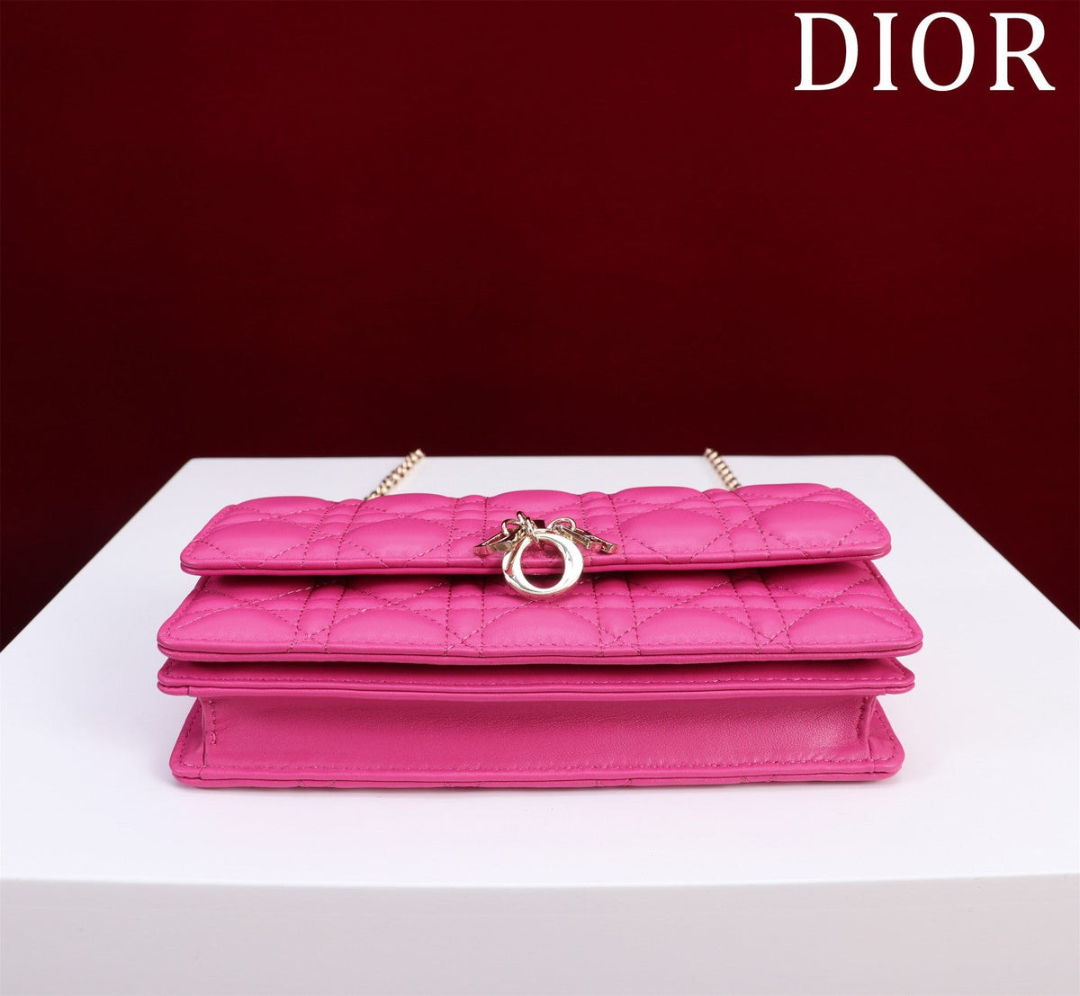 my cd mini 21 pink lambskin