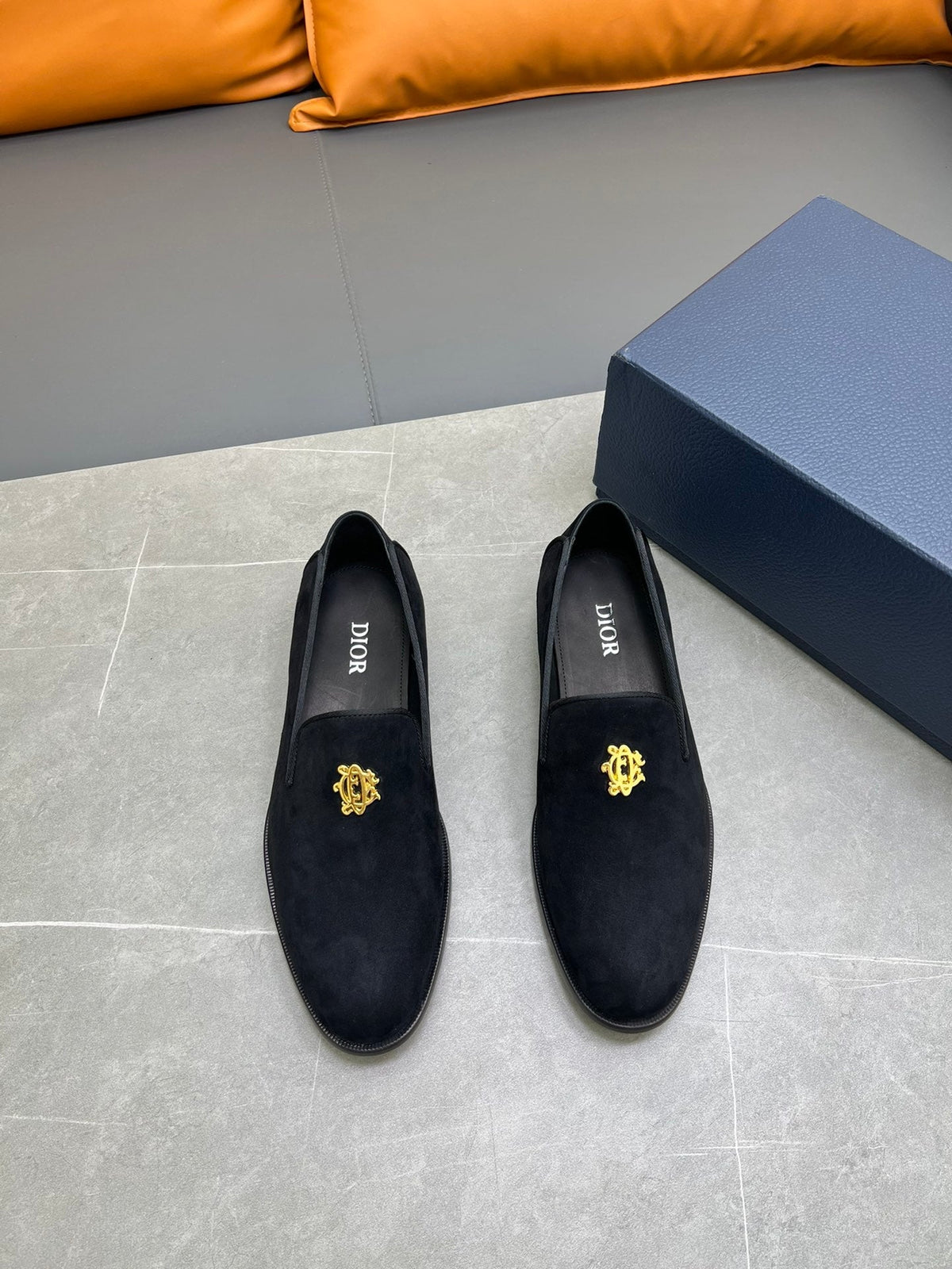 CD SPARROW LOAFER BLACK SUEDE