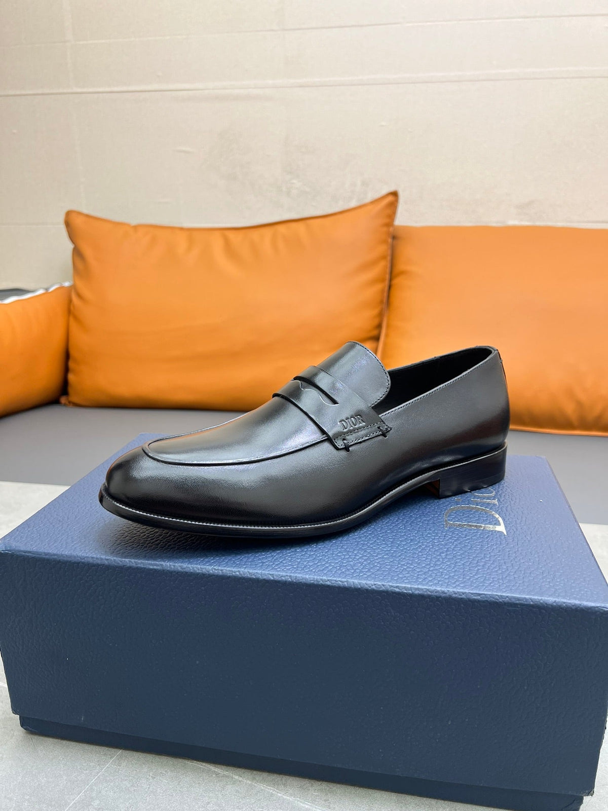 CD GRANVILLE LOAFER BLACK CALFSKIN
