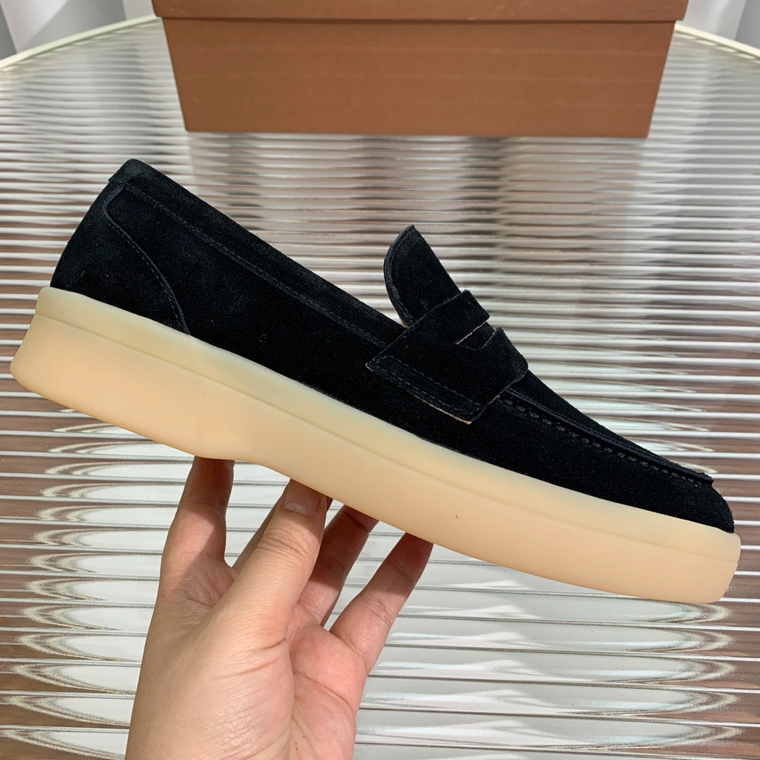 LP SUMMER WALK LOAFERS BLACK SUEDE