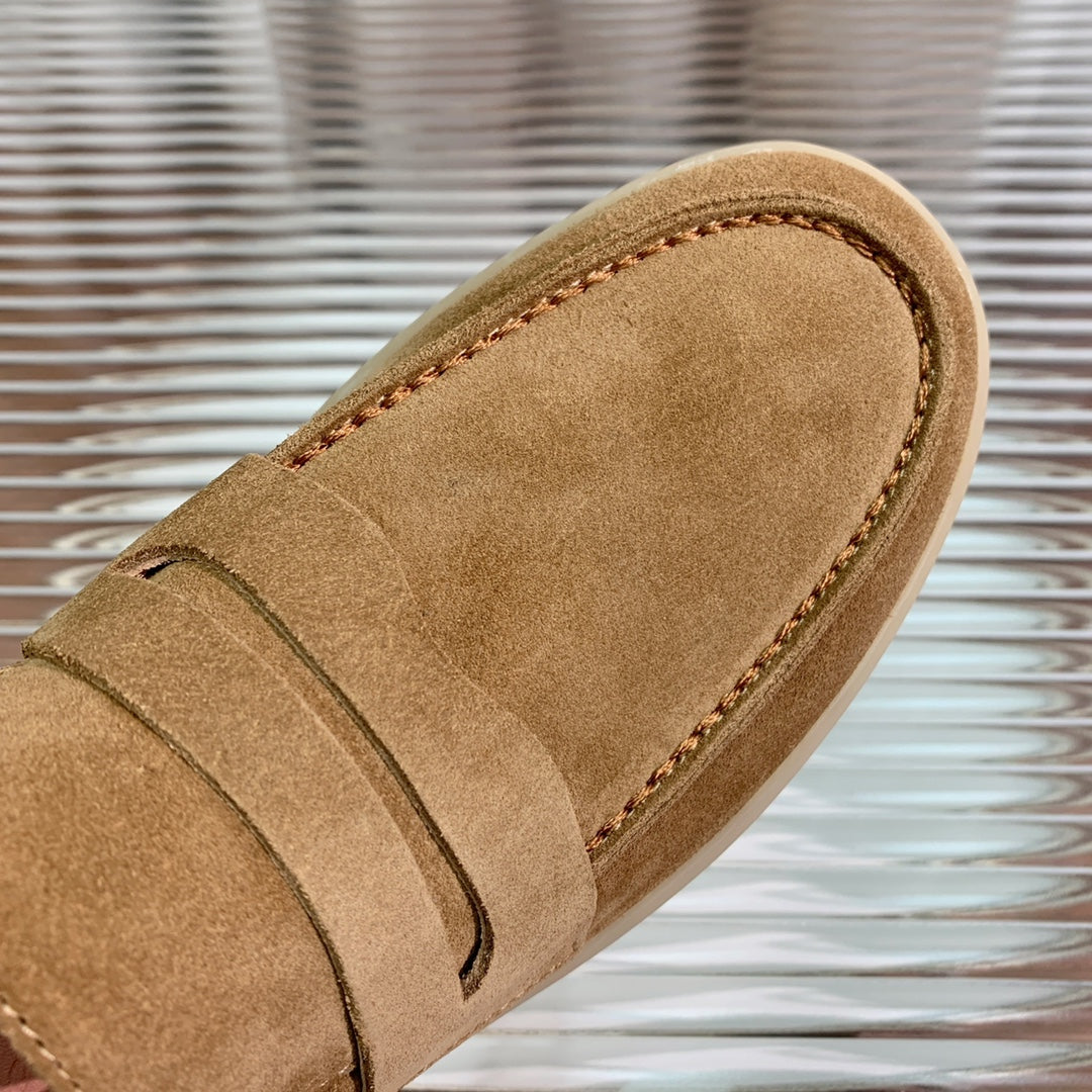 LP SUMMER WALK LOAFERS BROWN SUEDE