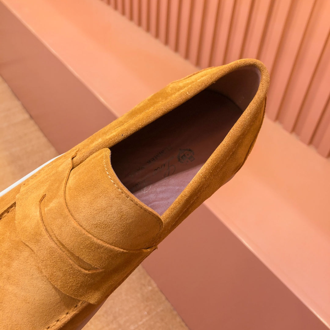 LP RETRO SUMMER WALK LOAFERS BRONZE SUEDE
