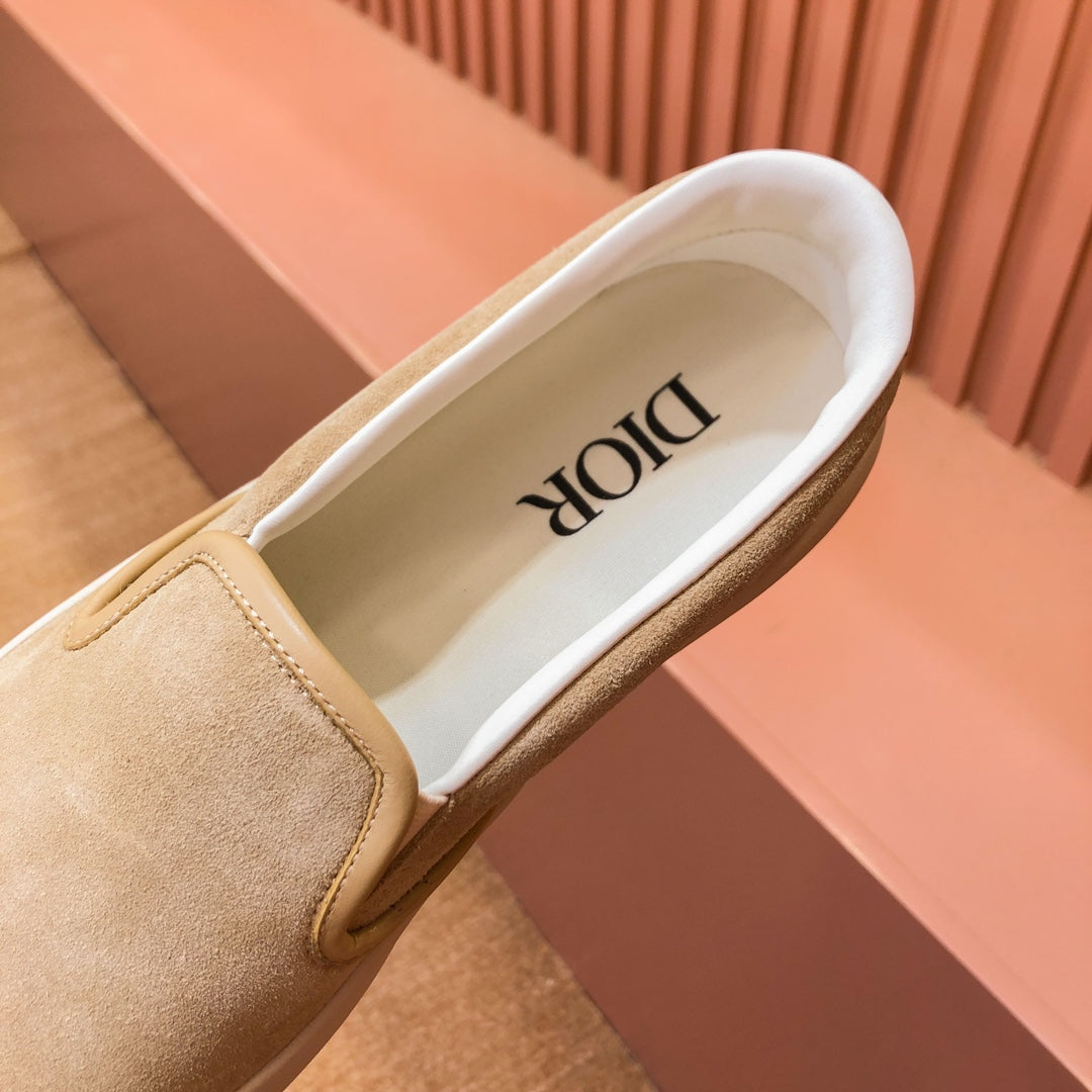 CD B101 DIAMOND LOAFER AMBER SUEDE
