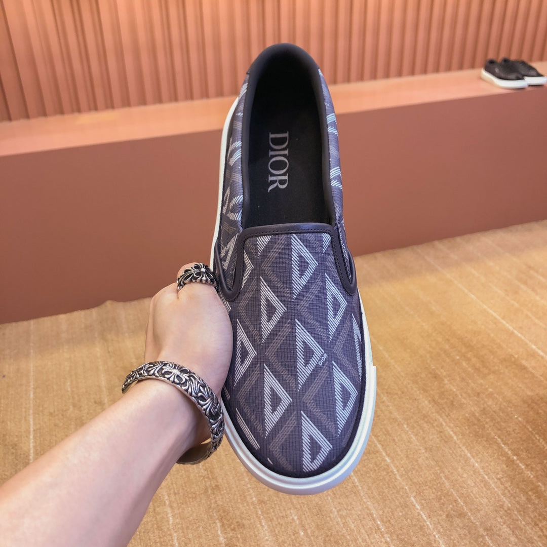 CD B101 DIAMOND LOAFER INDIGO CANVAS
