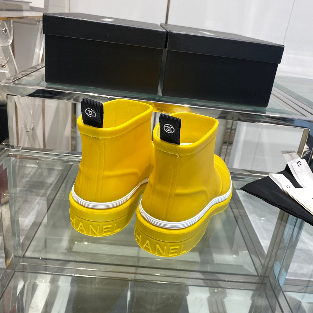 CC Rainboots Yellow Rubber 204081