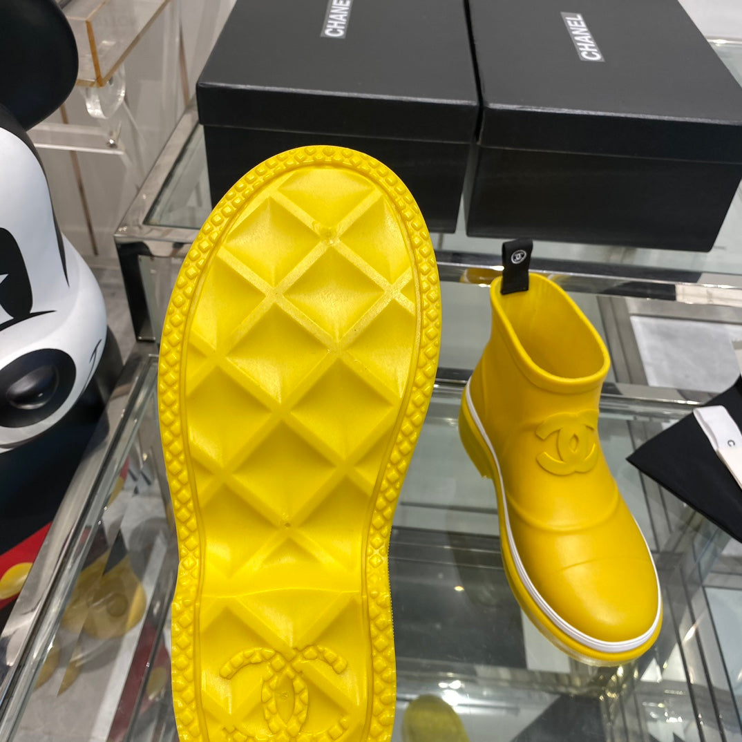 CC Rainboots Yellow Rubber 204081