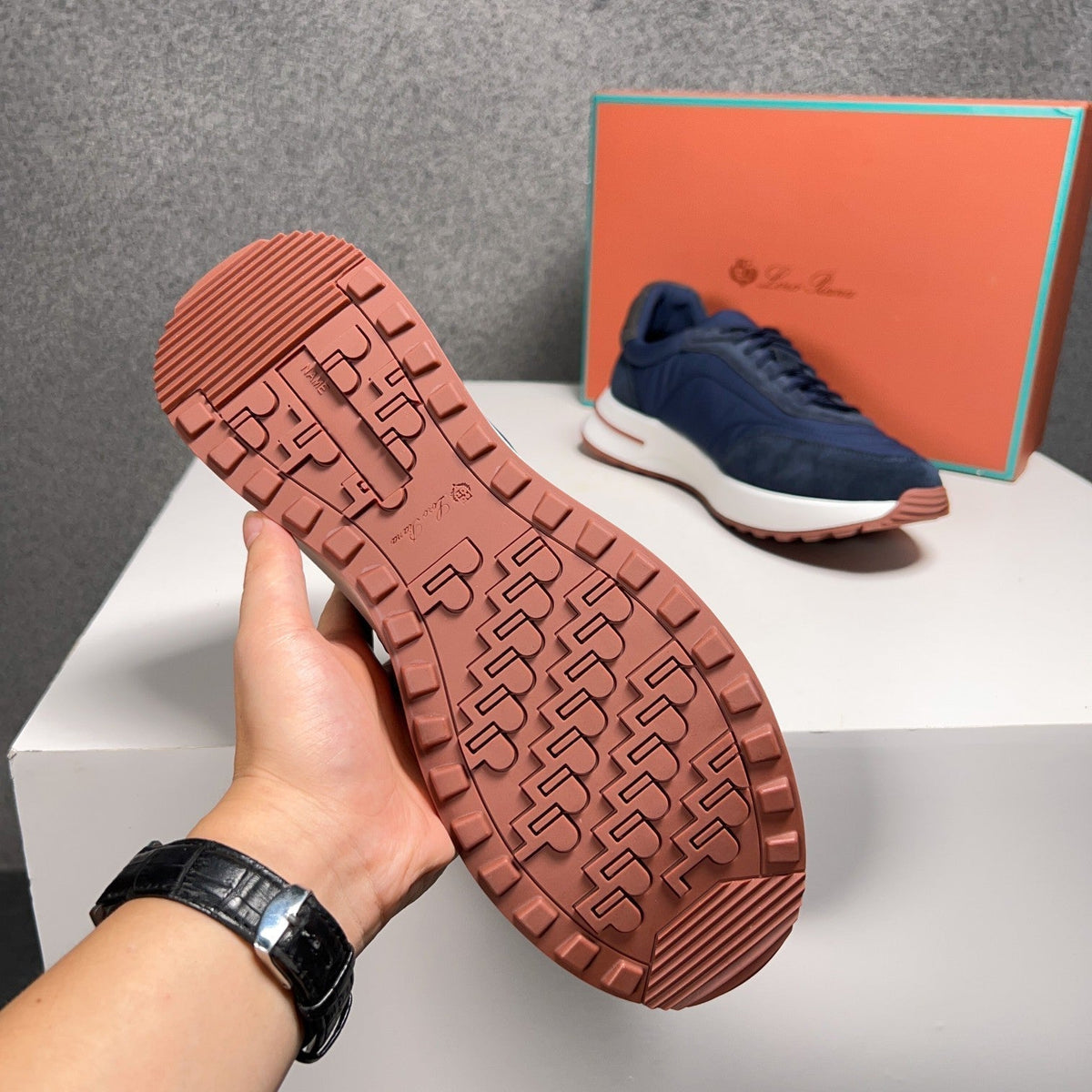 LP WEEKEND WALK SNEAKERS NAVY SUEDE