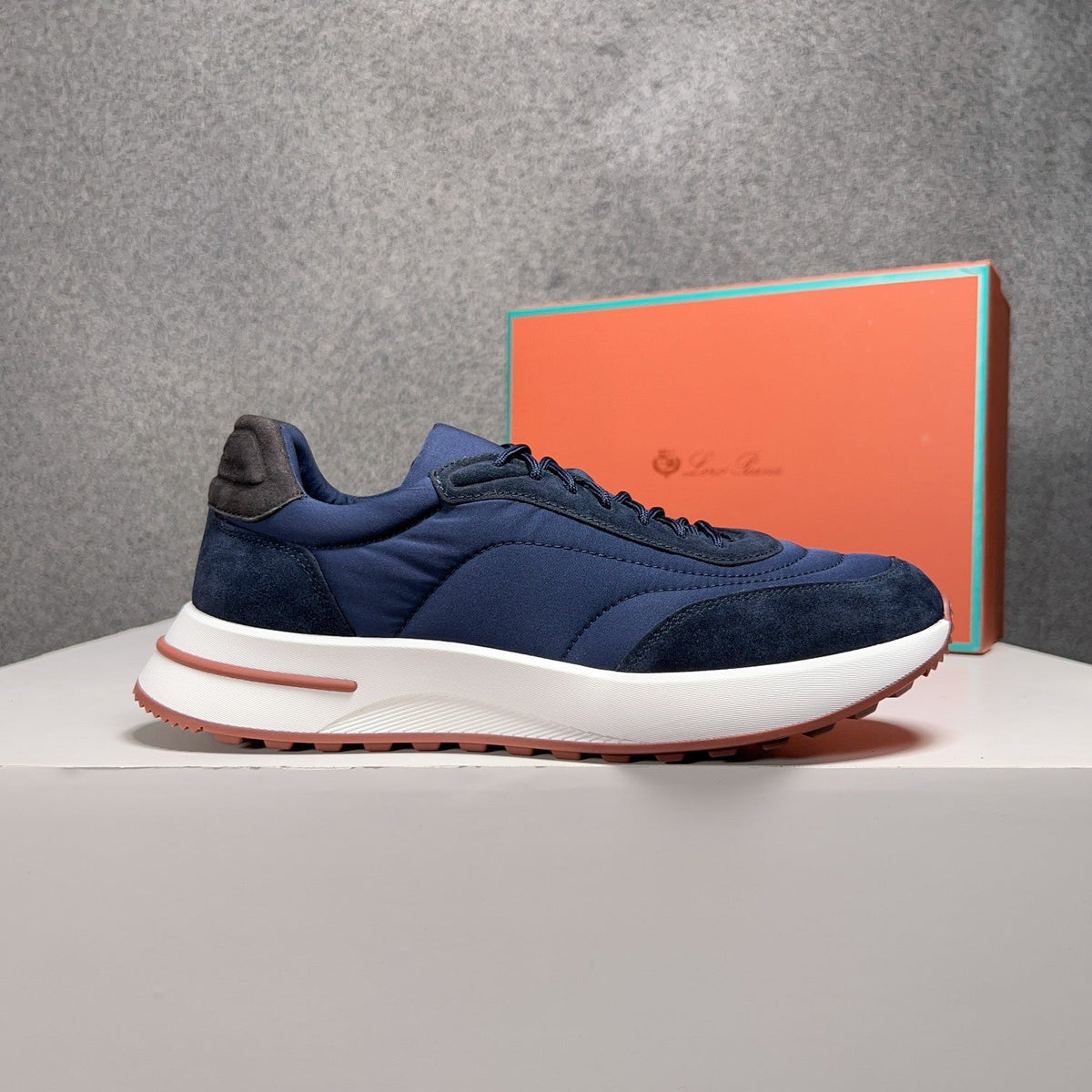 LP WEEKEND WALK SNEAKERS NAVY SUEDE