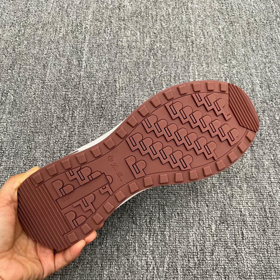 LP BRUNELLO SNEAKERS MULTI-CLOUD AND GRAY MESH CALFSKIN