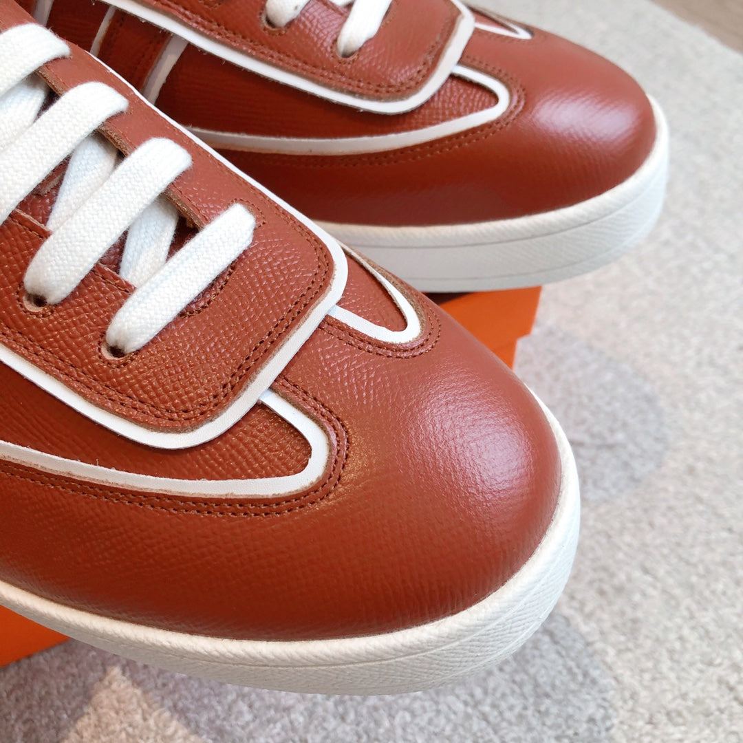 HM BOOMERANG SNEAKER BRICK CALFSKIN