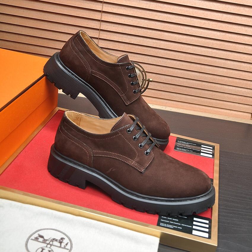 HM DANIEL TRAMPING SHOE BROWN SUEDE
