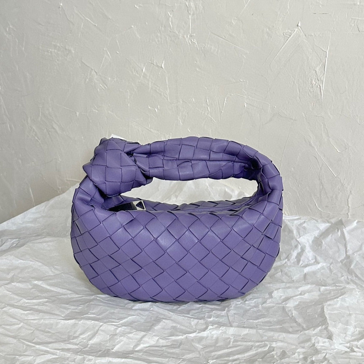 mini jodie 28 purple lambskin